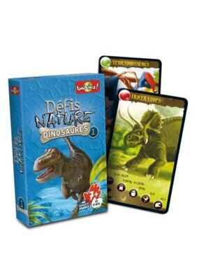 Bioviva Défis Nature - Dinosaures-1-French Card Game New Sealed Ages 7+